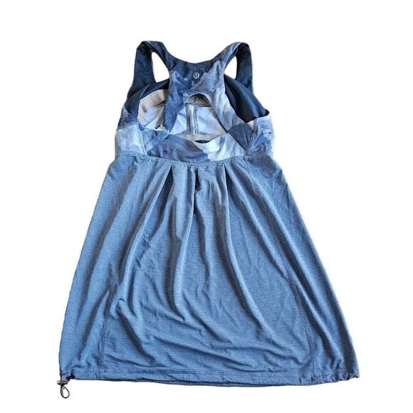 Lululemon womens Sz 6 gray tank top Runn your heart out - Picture 4 of 7